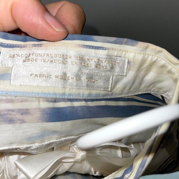 Perry Ellis Mens Button Front Shirt Size Large L Vintage Southwest Print Cotton - Picture 12 of 12